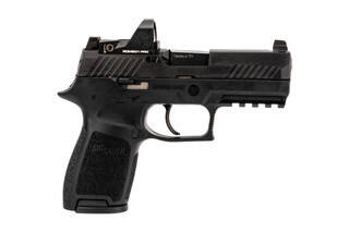 SIG Sauer P320C compact 9mm pistol with contrast sights and Romeo 1 red dot sight